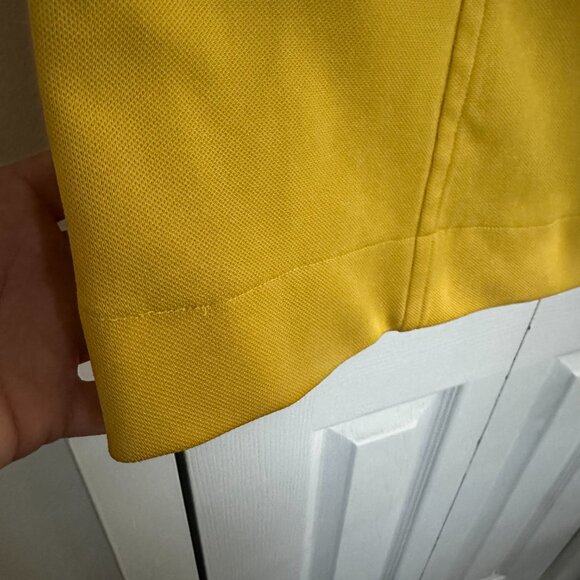 60's Lacoste Yellow Vintage Lacoste polo dresses - Picture 9 of 10